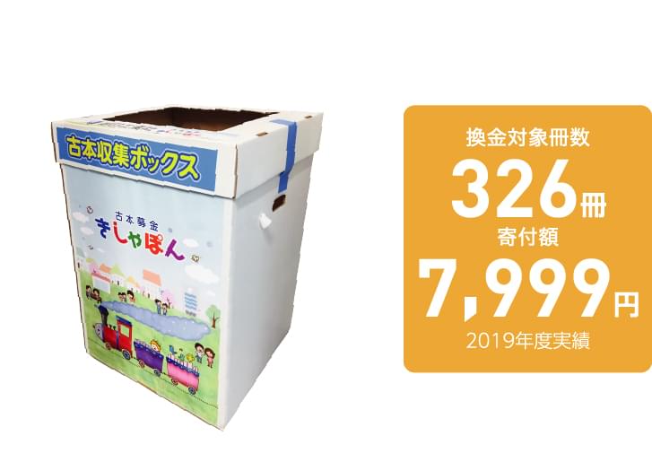古本募金きしゃぽん