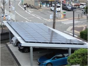 太陽光発電の設置
