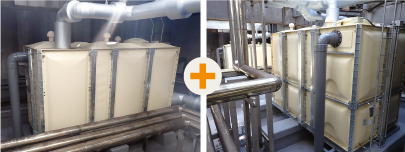 ～水を止めるな！～ホテルの運営を支える不断水での高架水槽更新工事