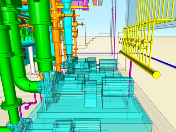 3Dスキャナ計測による施工支援