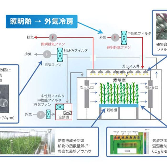 人工光型植物栽培施設